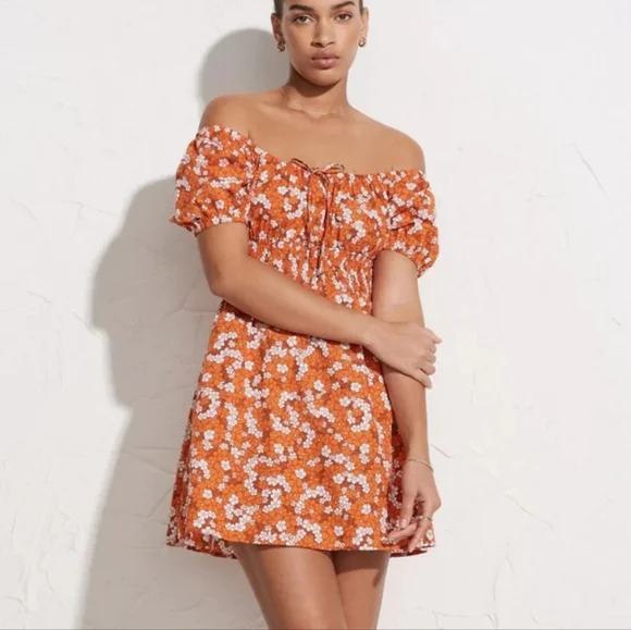 open lace back dress Faithfull The Brand - Marais Midi Dress main image 1